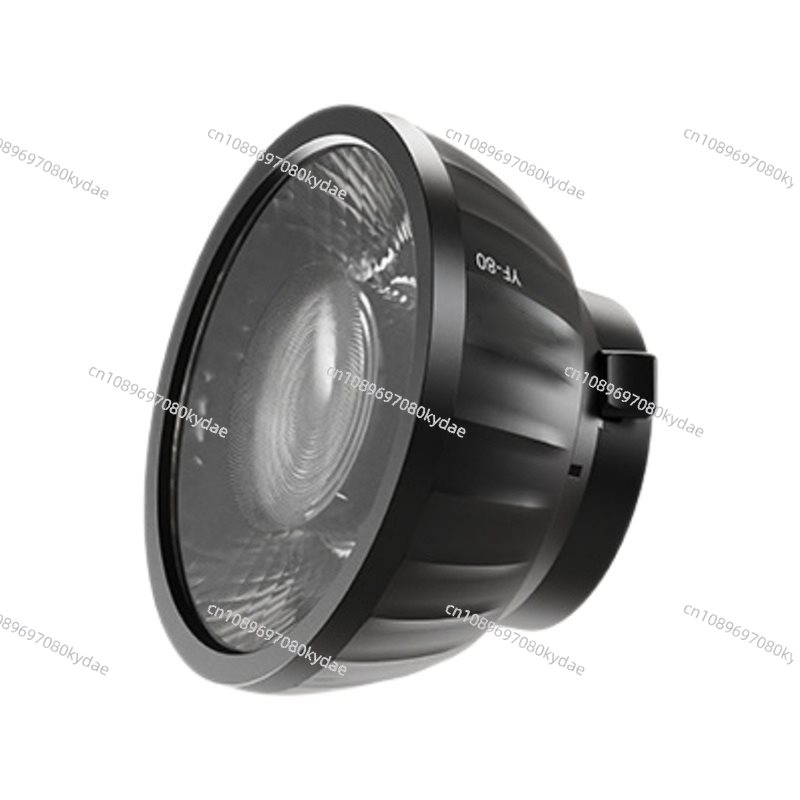Fresnel Lens Attachment - A32T-YF-80 ミニフレネルレンズ 9 倍明るい明るさ効果 スポットライトアタッチメント &