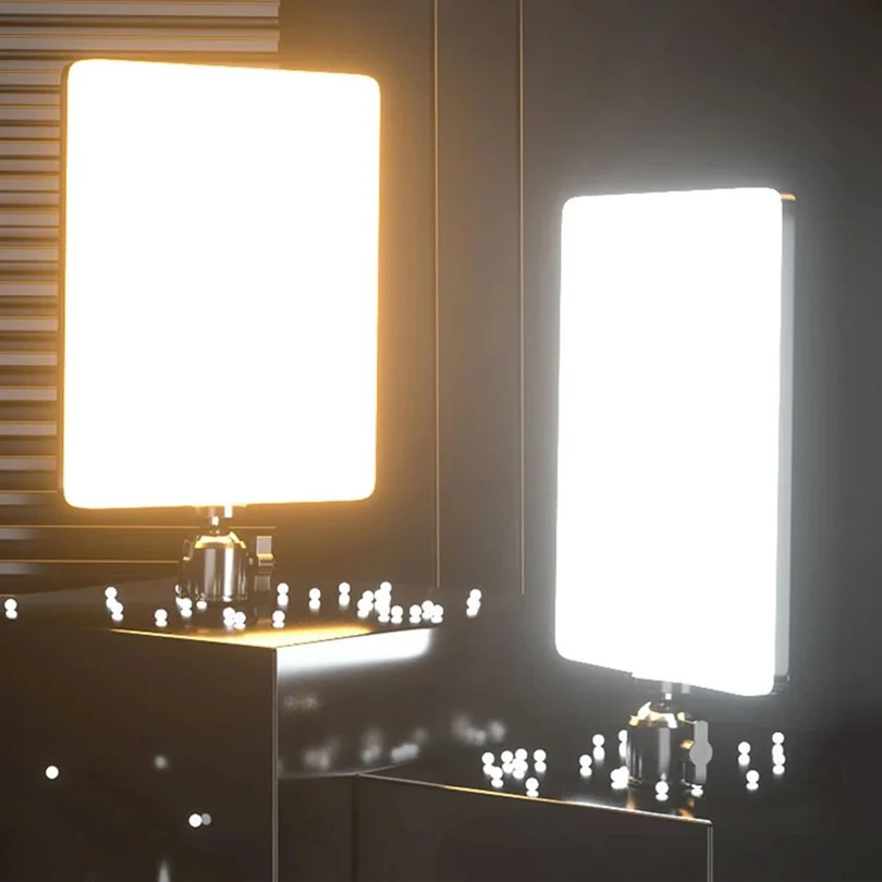 Video Light Panel Led - LEDビデオライト フォトスタジオランプ 3000-6500K CRI 95+ 650LM