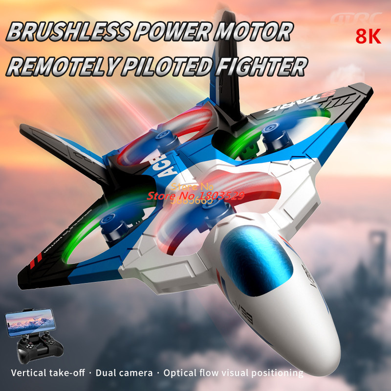 Photography Lighting Beginners - デュアルカメラリモコン飛行機グライダー航空写真クール照明RC航空機落下耐性飛行機おもちゃ男の子ギフトドローン