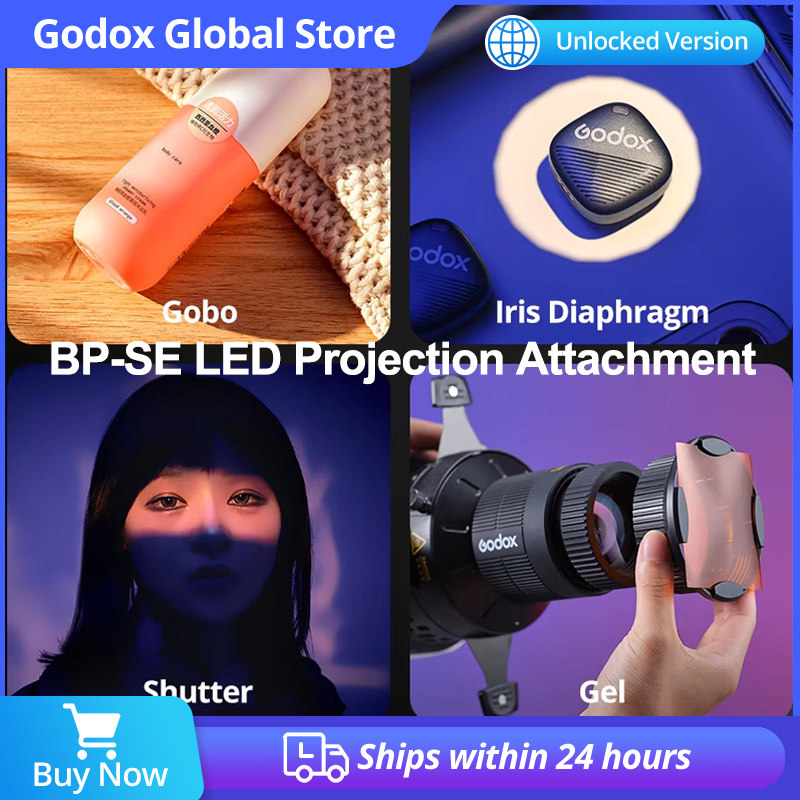 Fresnel Lens Attachment - GODOX BP-SE LED プロジェクションアタッチメント写真撮影ライトコンデンサーボーエンズマウントアート特殊効果シェイプビーム pk BLP/
