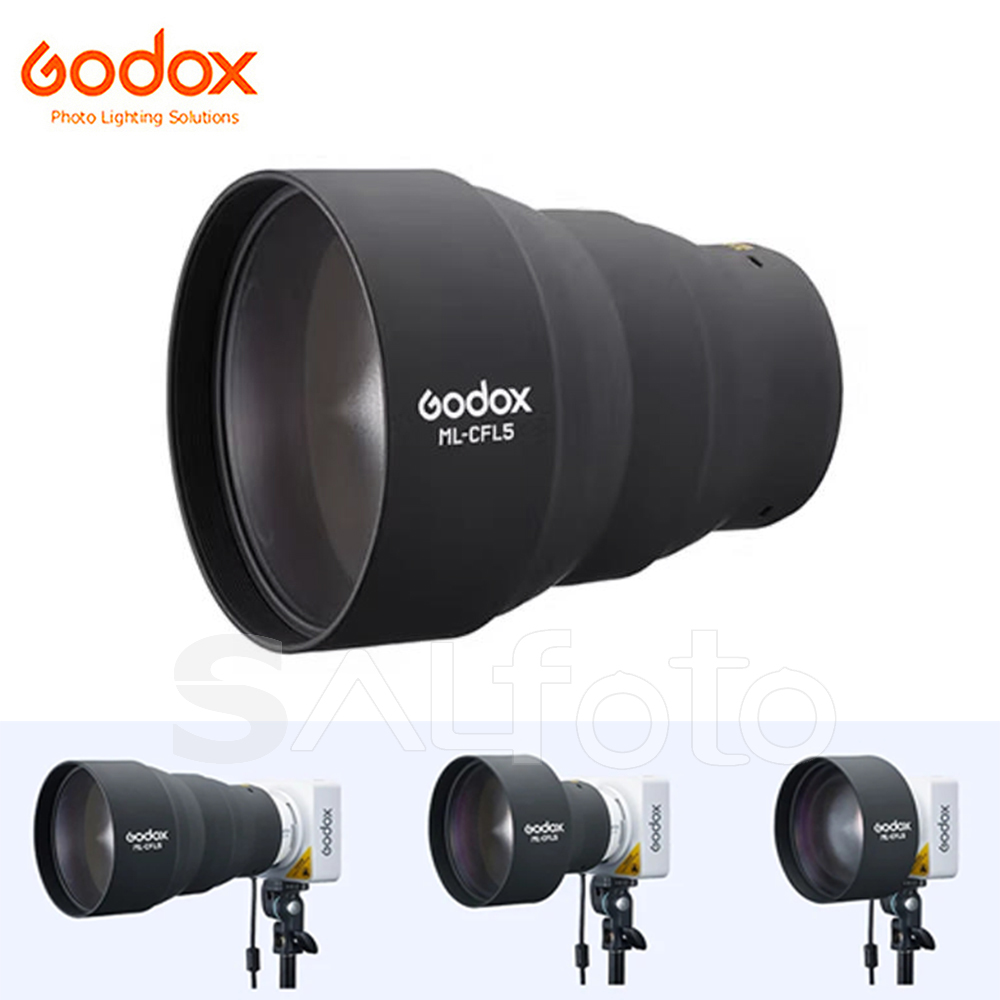 Fresnel Lens Attachment - Godox ML-CFL5 折りたたみ式フレネルレンズアタッチメント写真撮影アクセサリー Godox ML100Bi ML100R