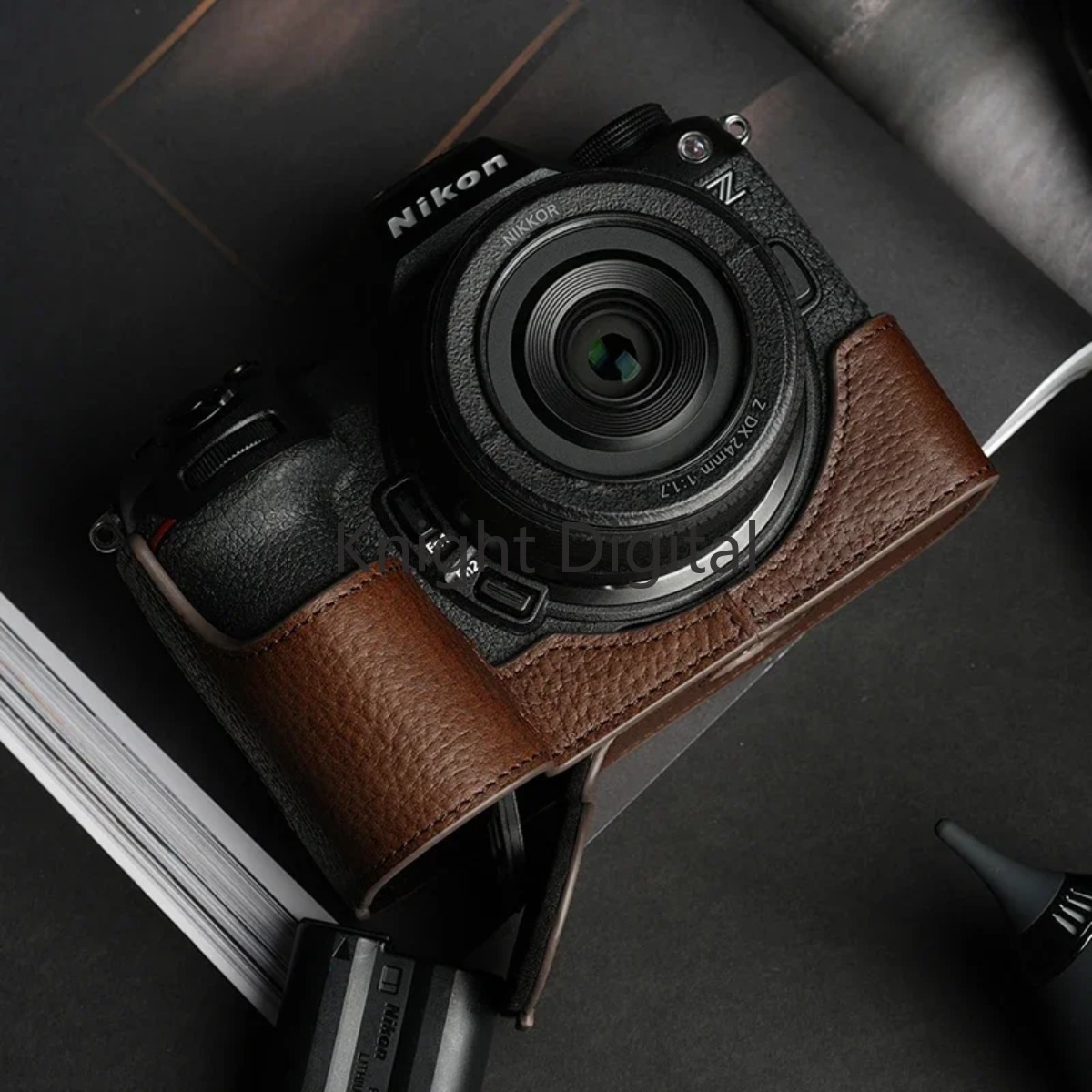 Nikon Camera Z6 Iii - 高品質手作り本革ハーフケースバッグボディボックスケースニコン Z6 ⅲ Z6III カメラアクセサリー