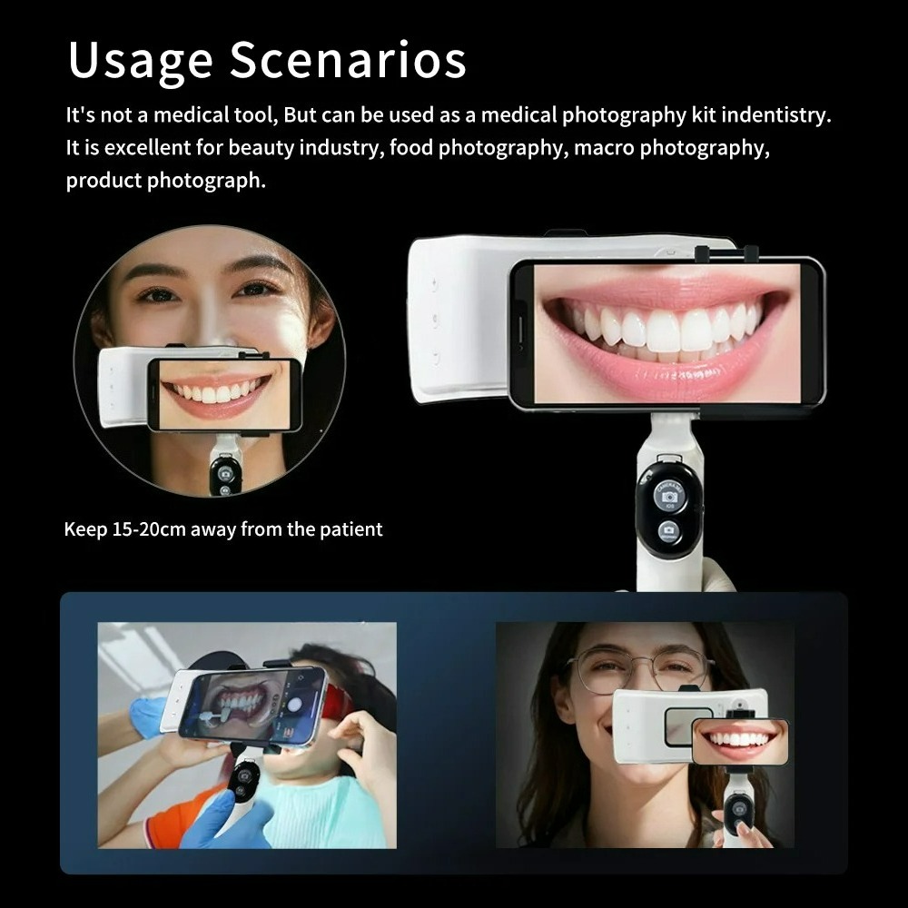 歯科用写真撮影ライトフォン、Bluetooth搭載、歯科医師 - Photography Lighting Accessories のレビューと価格