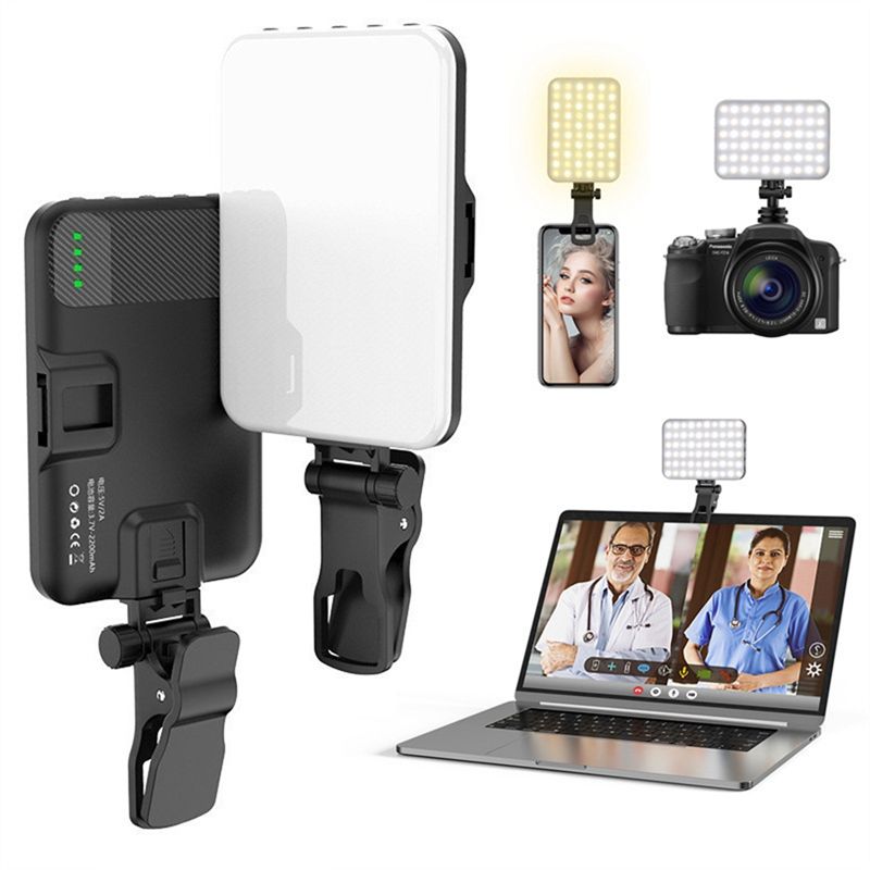 効率的な60 LEDポータブル自撮りライト、ビデオ補助光用、 - Photography Lighting System のレビューと価格