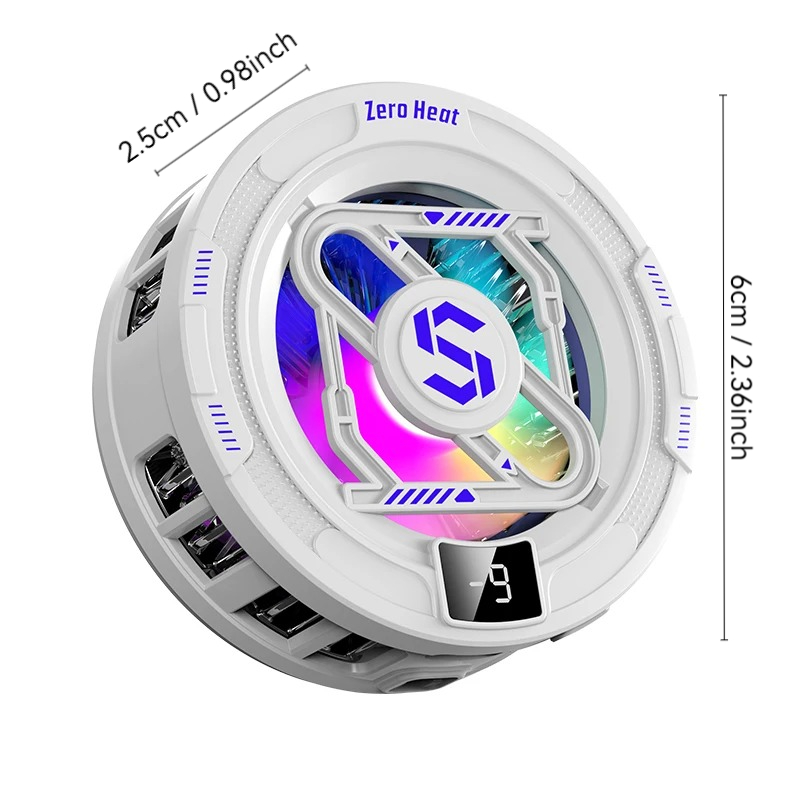 K52 AIモバイルクーラー 磁気バッククリップ式アイス冷却 - Photography Lighting Game のレビューと価格