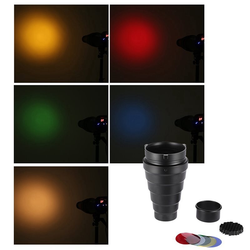 N75R-3X コニカルスヌート ハニカムグリッド付き 15 - Honeycomb Grid Filter のレビューと価格