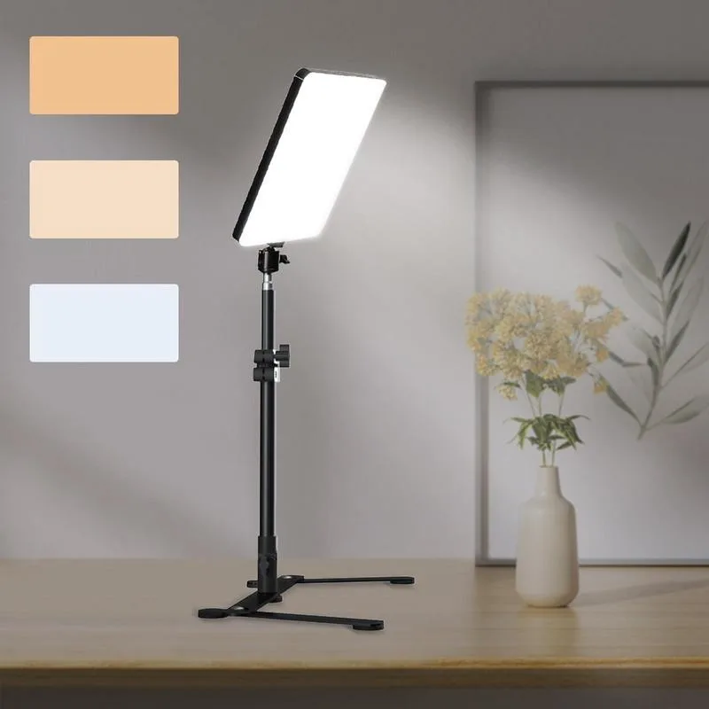 LEDビデオライト フォトスタジオランプ 3000-6500 - Video Light Panel Led のレビューと価格