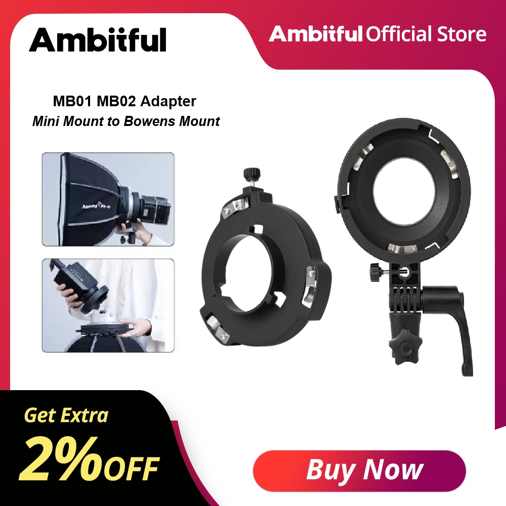 Ambitful ミニマウントアダプター Bowens Yo - Photography Lighting Setup のレビューと価格
