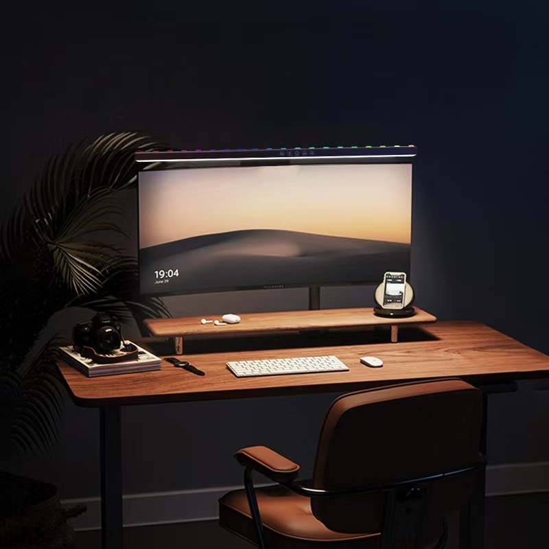 LEDモニターライトハンギングデスクランプ - 無段階調光、 - Photography Lighting Game のレビューと価格