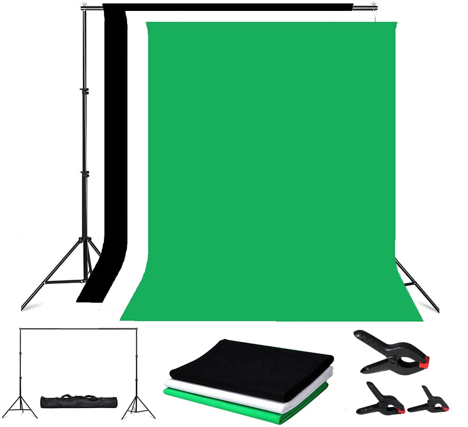 新製品、お手頃価格のスタジオ用2.8×3mクロームグリーン背 - Good Lighting In Photography のレビューと価格
