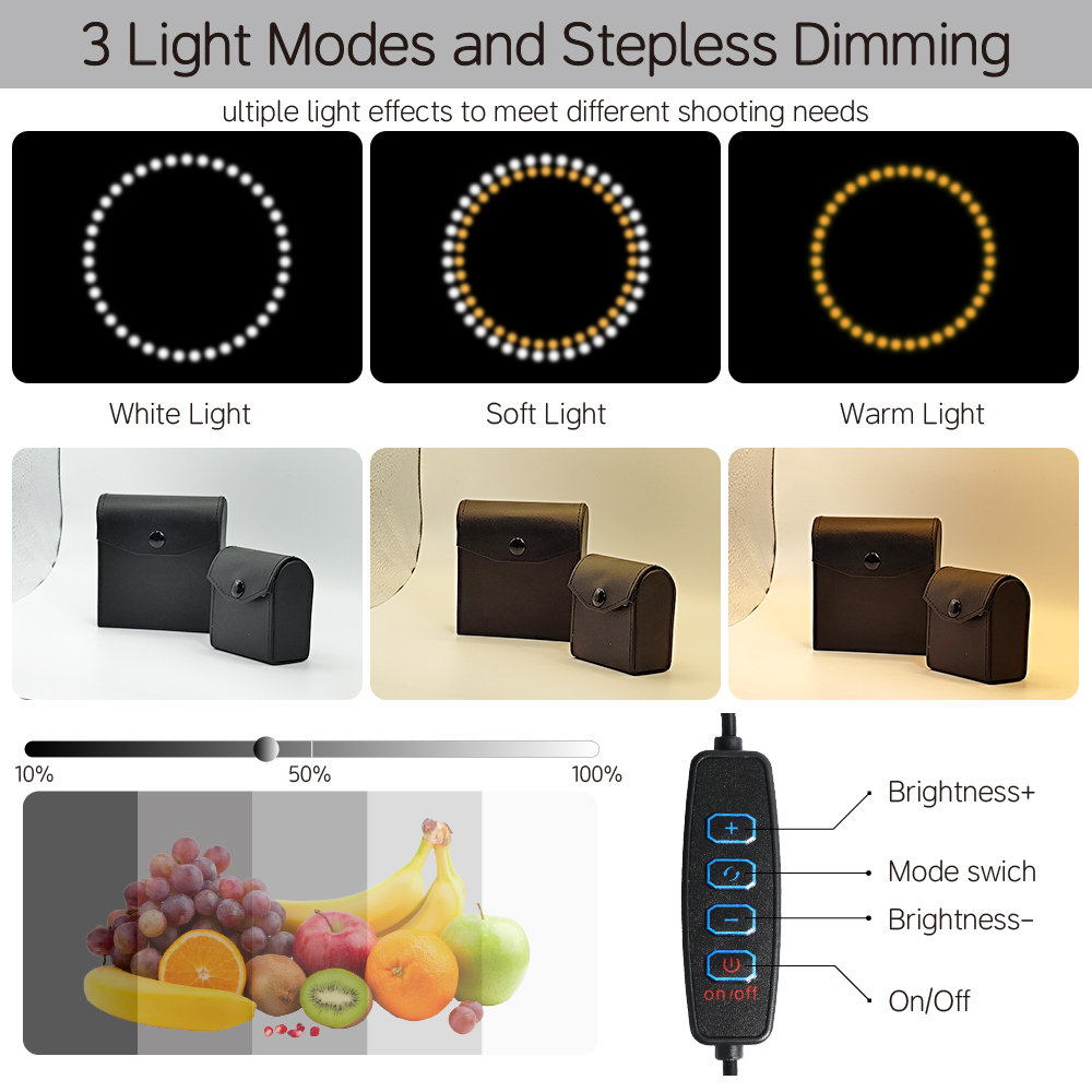 ライトダウ写真照明スタジオ撮影テントボックスキット25.4c - Makeup Photography Lighting のレビューと価格