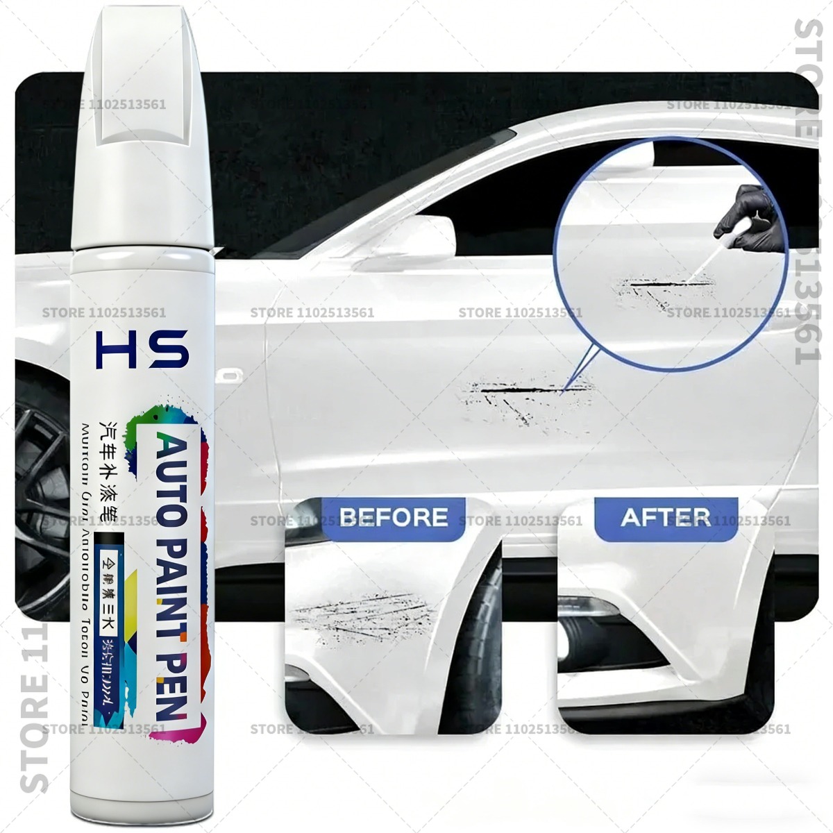 スバル WRX 用傷消し・塗装補修ペン ホワイトプラチナグレ - Makeup Photography Lighting のレビューと価格
