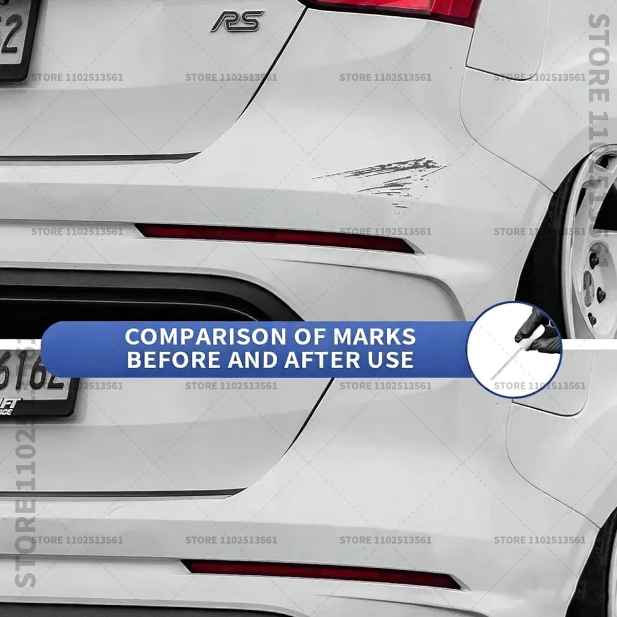 スバル WRX 用傷消し・塗装補修ペン ホワイトプラチナグレ - Makeup Photography Lighting のレビューと価格