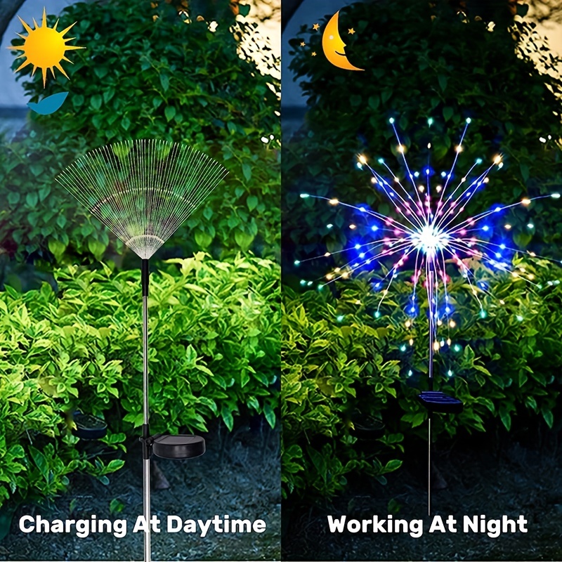 1 パックソーラーフェアリーライト、防水屋外花火ライト、LE - Flower Photography Led Lighting Pack のレビューと価格