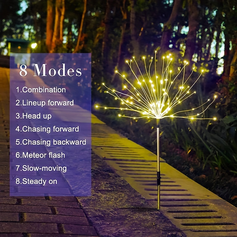 1 パックソーラーフェアリーライト、防水屋外花火ライト、LE - Flower Photography Led Lighting Pack のレビューと価格