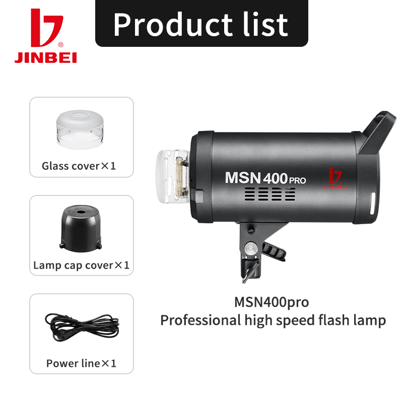 JINBEI MSN 400PRO 400WS GN66 1 - Good Lighting In Photography のレビューと価格