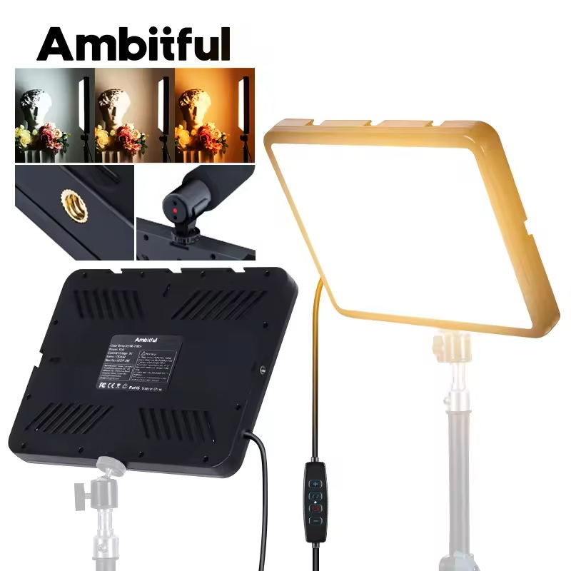Ambitful 280 LEDビデオライト 2800K-7 - Video Light Panel Led のレビューと価格
