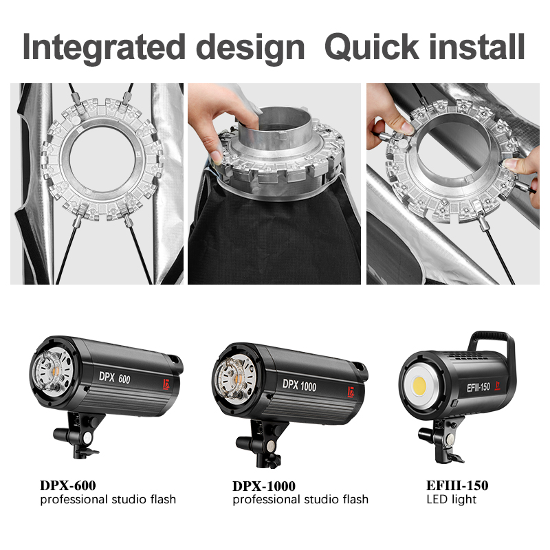 JINBEI KE- 60x90cmクイックセットアッププラ - Photography Studio Lighting Set Up のレビューと価格
