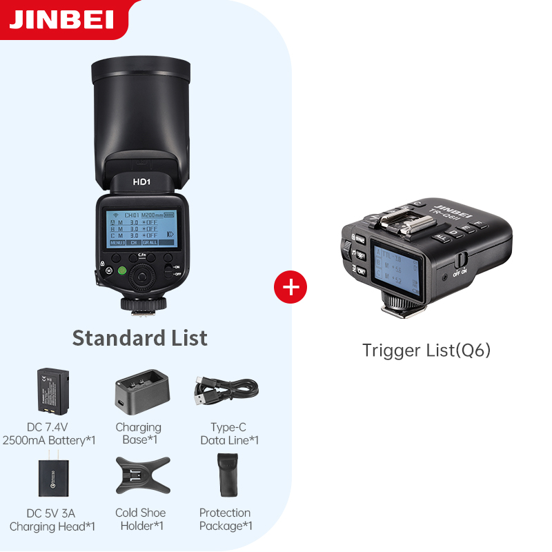 JINBEI HD-1カメラフラッシュライト写真撮影用屋外リ - Good Lighting In Photography のレビューと価格