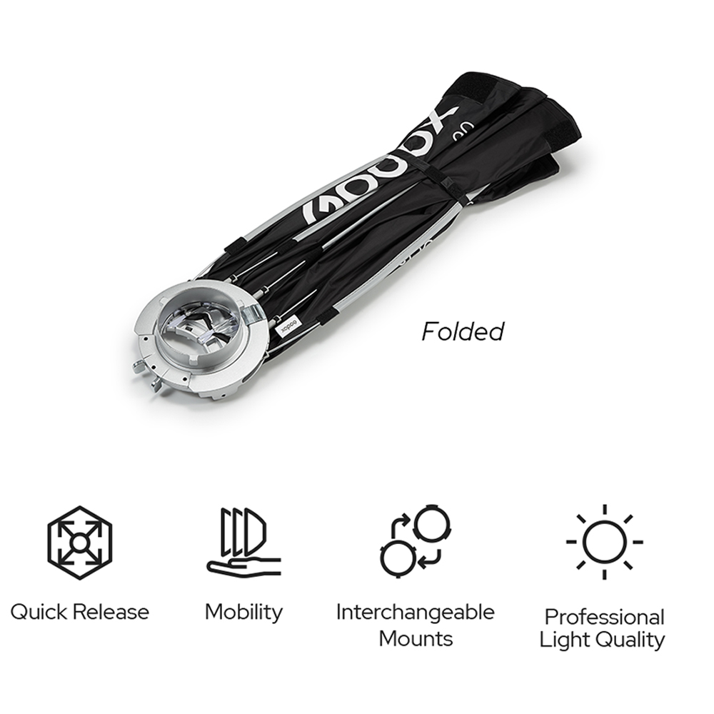 Godox EazyFlowシリーズ オクタ 60/90/1 - Photography Studio Lighting Set Up のレビューと価格