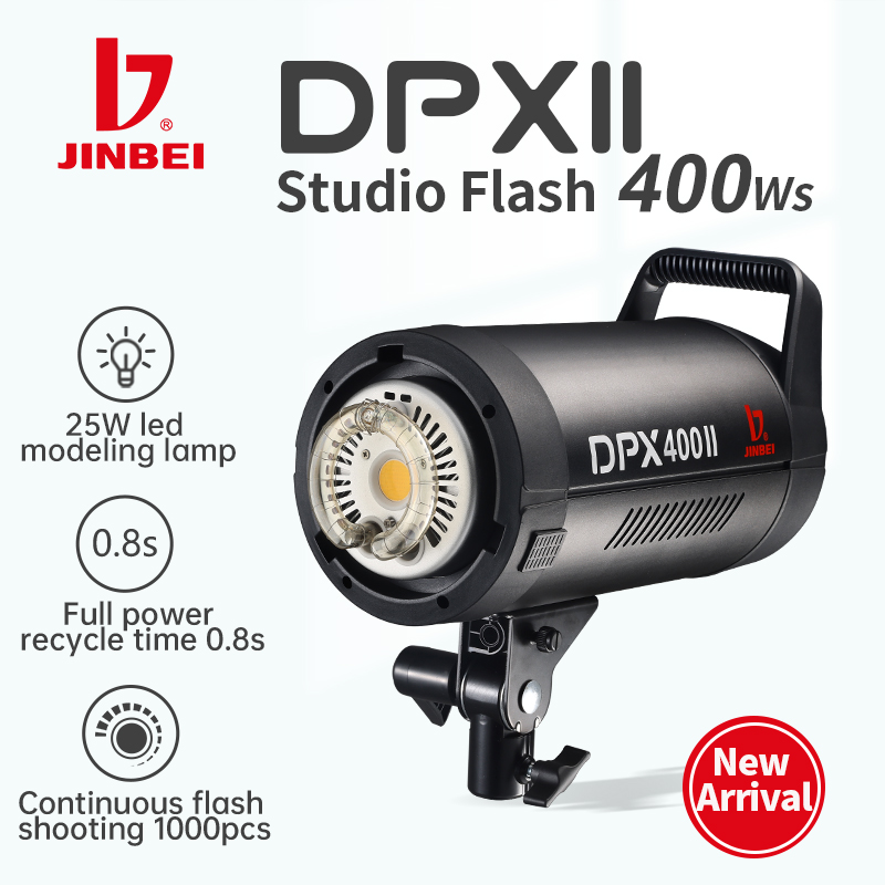 新登場！JINBEI DPX-400II 400W 25W  - Good Lighting In Photography のレビューと価格