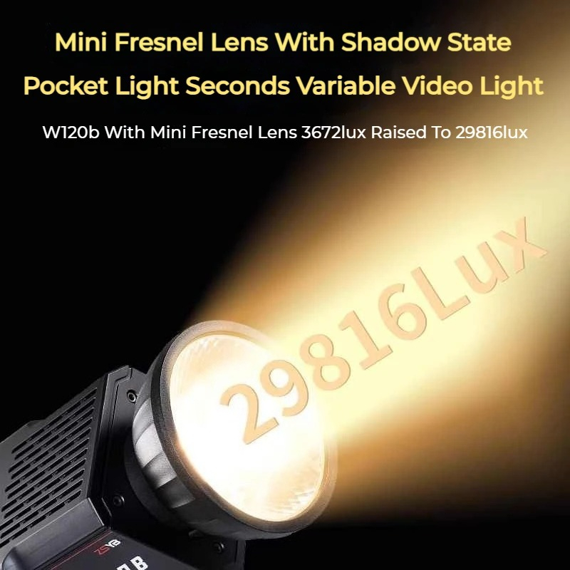 ZSYB YF-80 フレネルレンズ 9倍明るい効果 バオロ - Fresnel Lens Attachment のレビューと価格