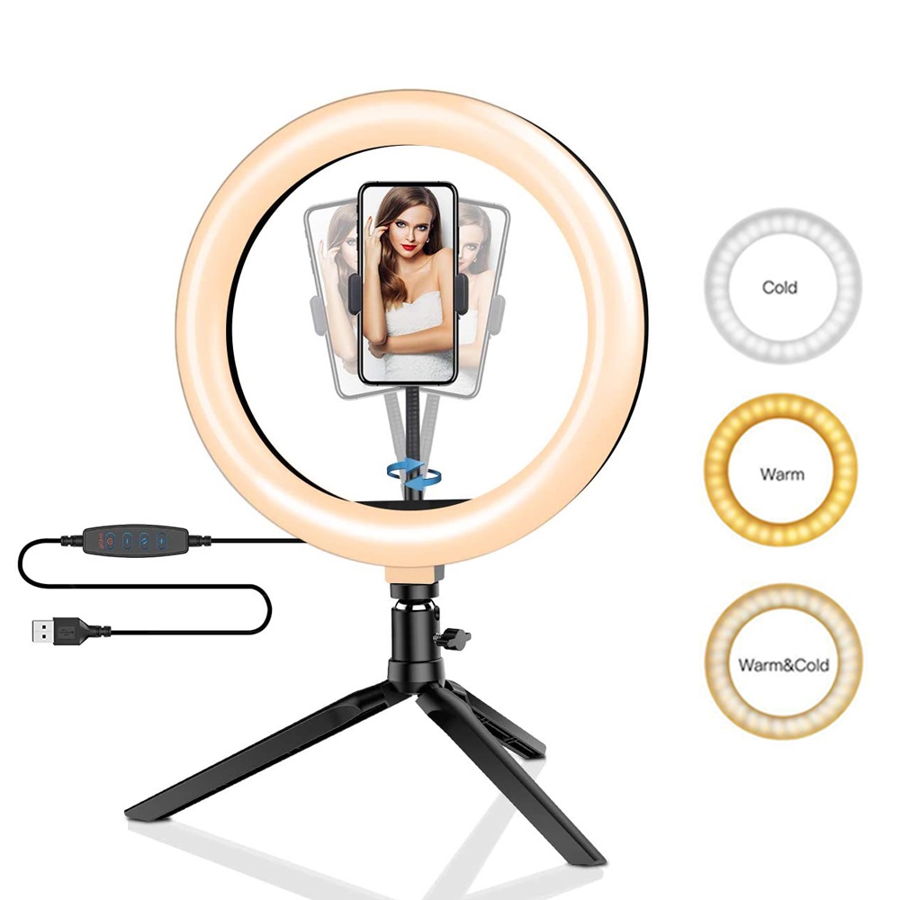 26 センチメートル 10 インチ Led リング Self - Photography Lighting Game のレビューと価格