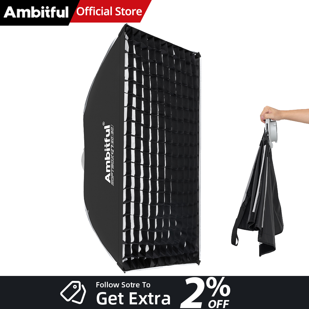 AMBITFUL Q7-II 60*90cm ボーエンズマウ - Photography Studio Lighting Set Up のレビューと価格