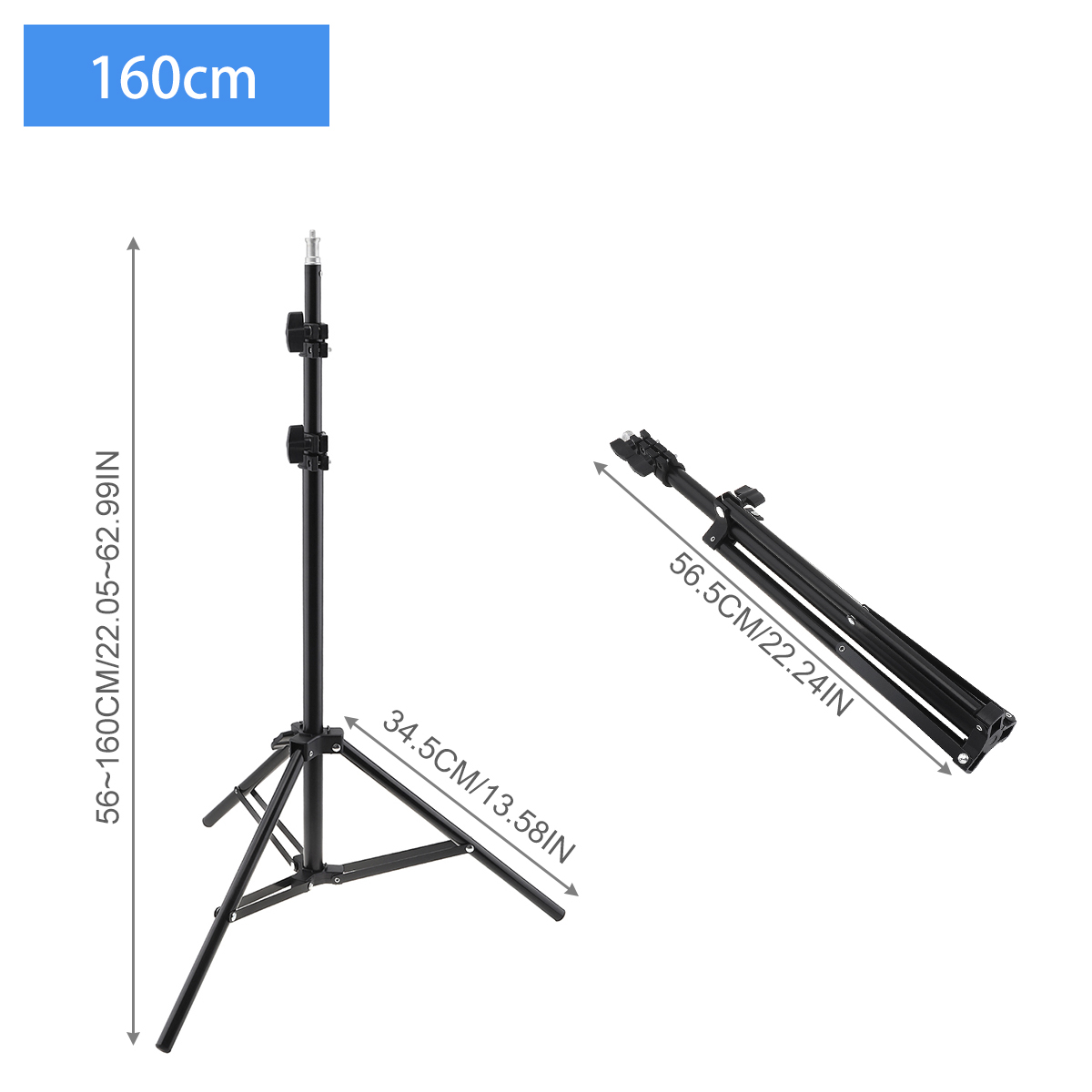 160センチメートル210センチメートルselfieリング補 - Photography Video Lighting Kit のレビューと価格