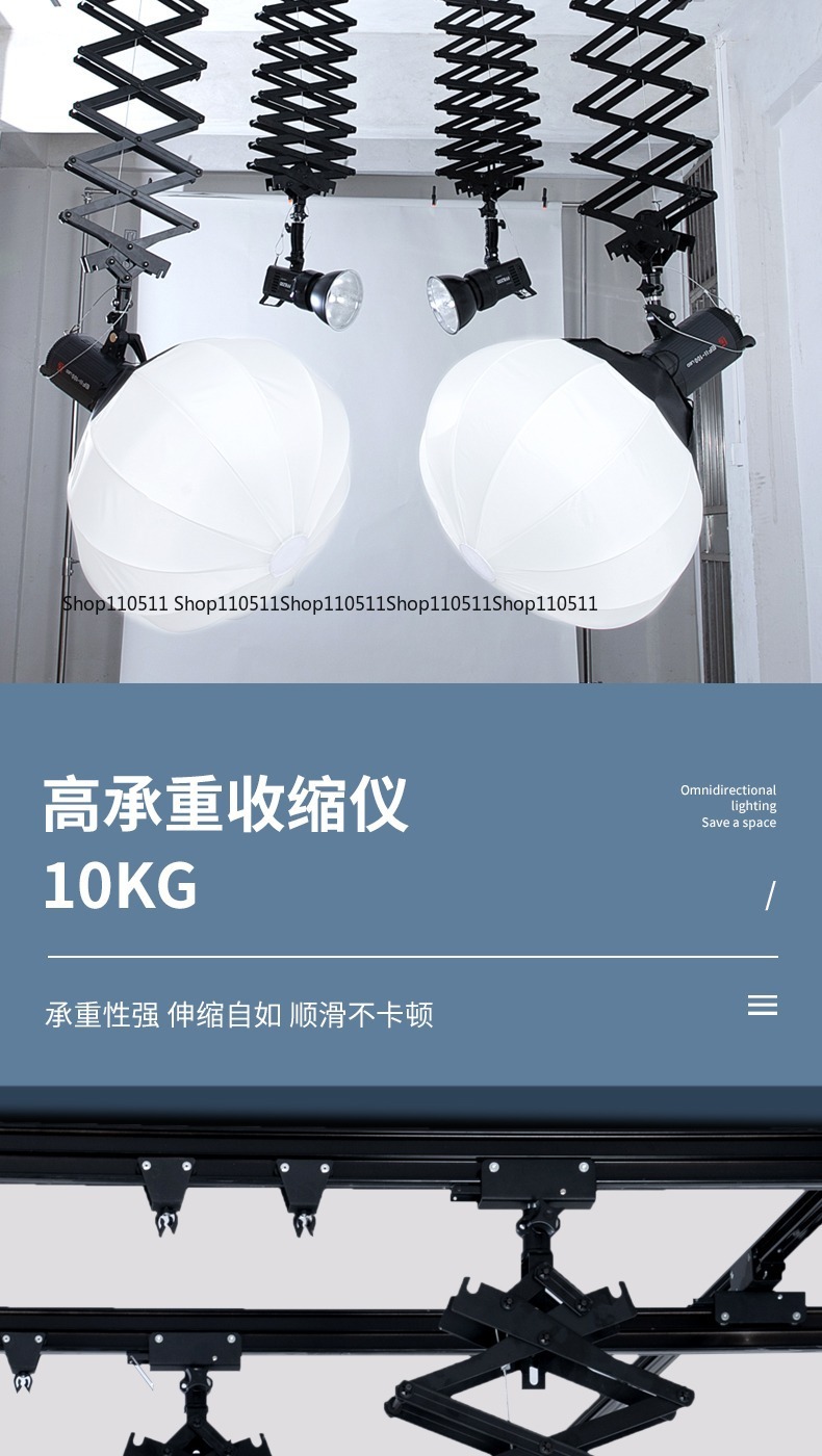 写真撮影機材天井レール、スタジオ写真およびビデオ照明設置用の - Photography Studio Lighting Set Up のレビューと価格