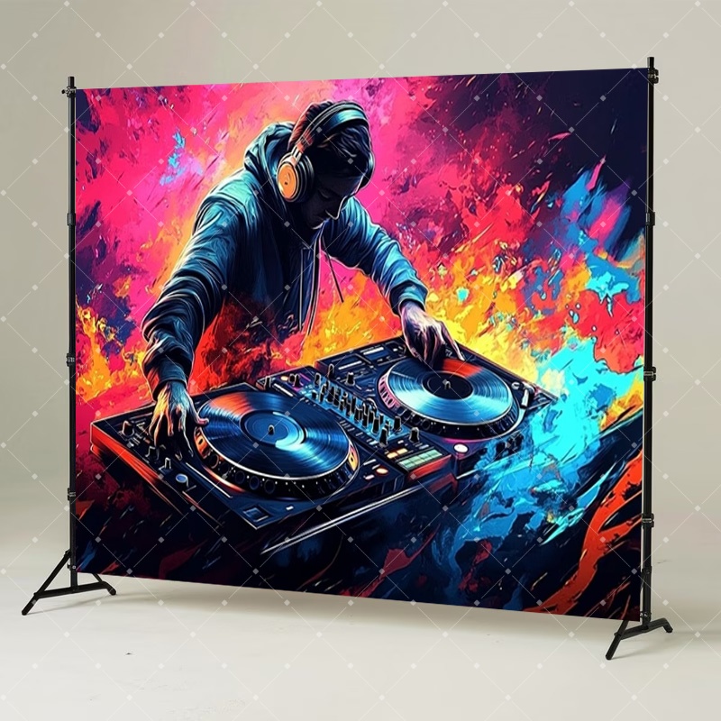 ヒップホップ音楽DJパーティー装飾スカルブラックライトネオン - Photography Lighting Setup のレビューと価格