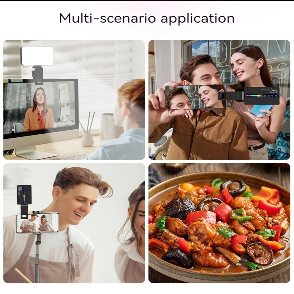 LED RGB カメラライト フルカラー出力ビデオライトキッ - Video Light Panel Led のレビューと価格