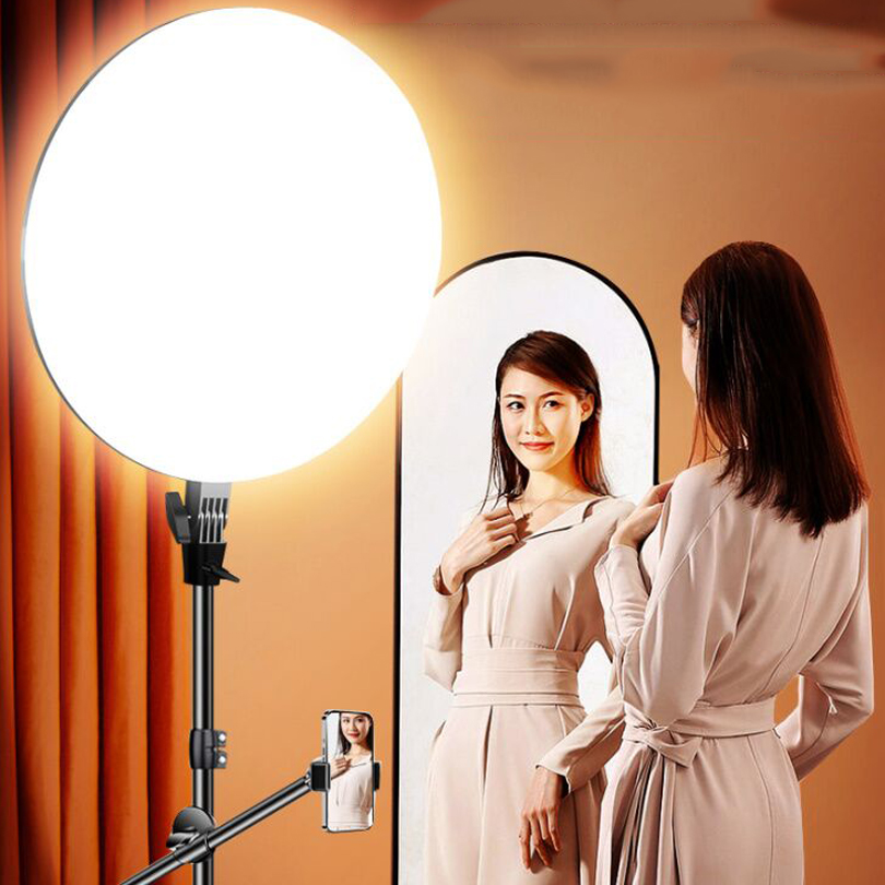 45CM大型LEDビデオライトキット 調光可能 3200-6 - Photography Video Lighting Kit のレビューと価格