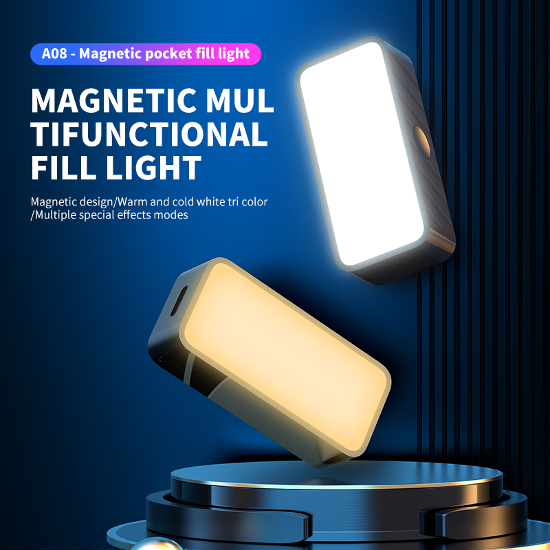 磁気ポータブルミニ Selfie フィルライト調整可能な照明 - Photography Lighting Accessories のレビューと価格