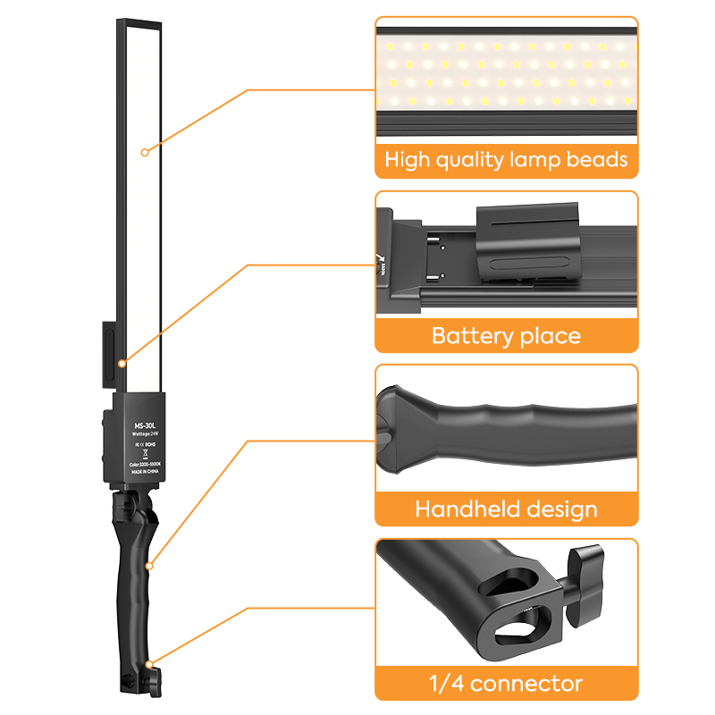 LEDフォトスタジオ照明キット,2800〜5500K,バッテ - Photography Video Lighting Kit のレビューと価格