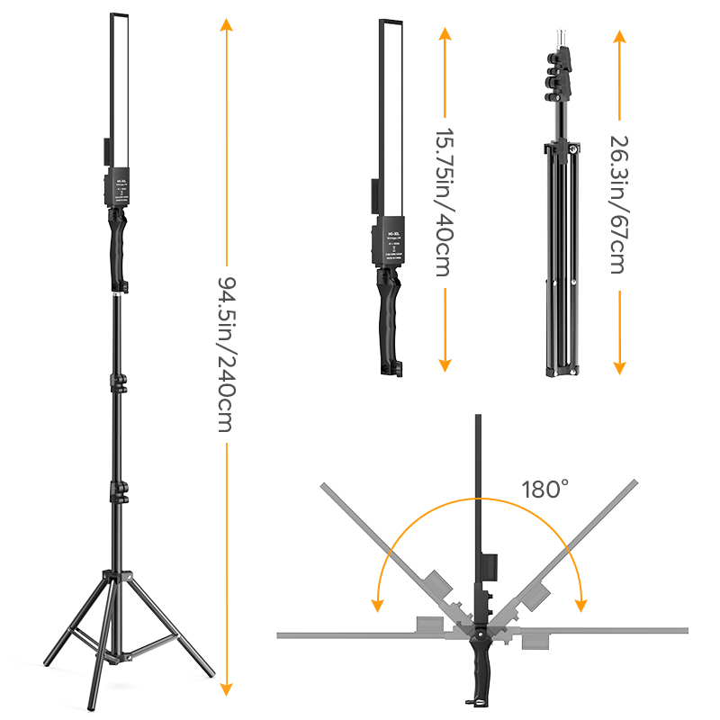LEDフォトスタジオ照明キット,2800〜5500K,バッテ - Photography Video Lighting Kit のレビューと価格