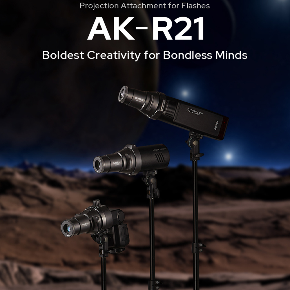 Godox AK-R21 アクセサリー投影アタッチメントレン - Fresnel Lens Attachment のレビューと価格