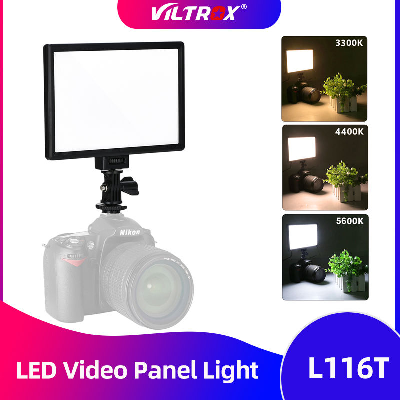 Viltrox L116T LCD バイカラー＆調光可能な  - Video Light Panel Led のレビューと価格