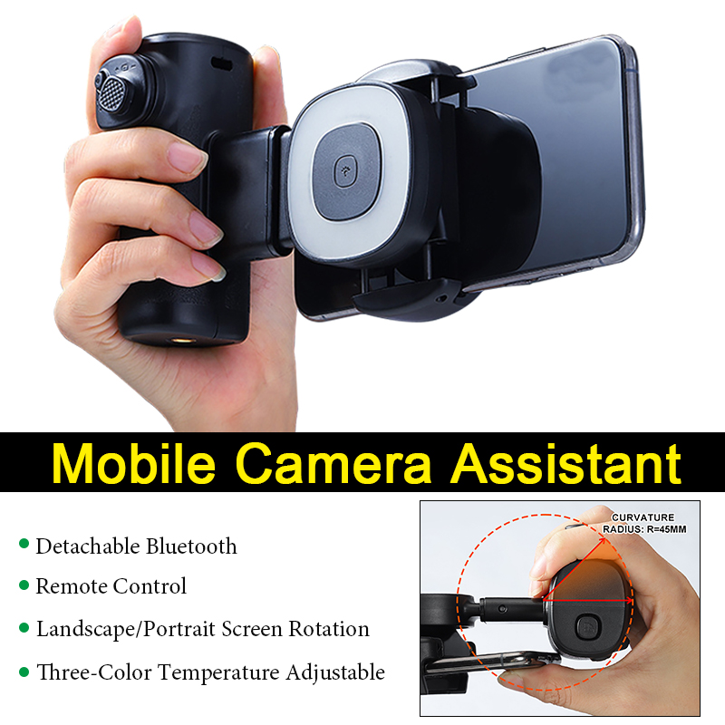 携帯電話用フィルライト、ポータブルハンドル付きモバイルカメラ - Photography Lighting Accessories のレビューと価格
