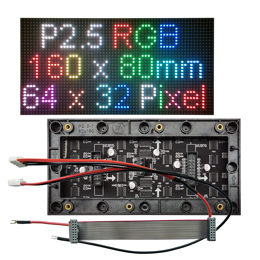 P2.5屋内フルカラーLEDディスプレイモジュール、HUB7 - Video Light Panel Led のレビューと価格