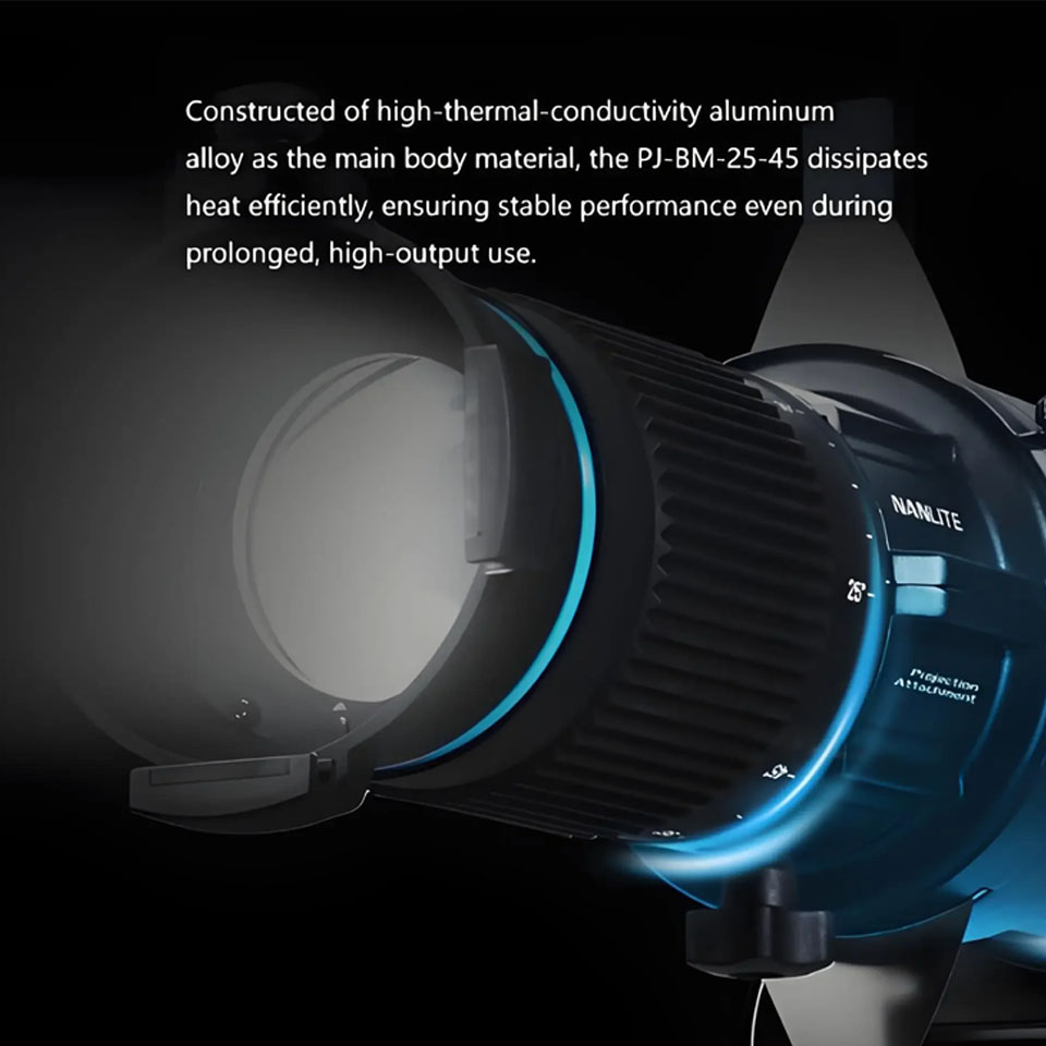 Nanlite PJ-BM-25-45 ボーエンズマウント投 - Fresnel Lens Attachment のレビューと価格