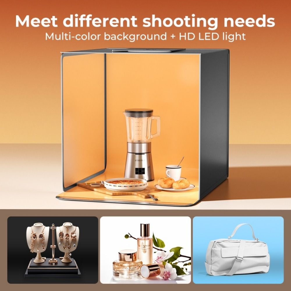 45/65cmスタジオLEDライトボックス折りたたみ式リング - Photography Lighting Softbox のレビューと価格