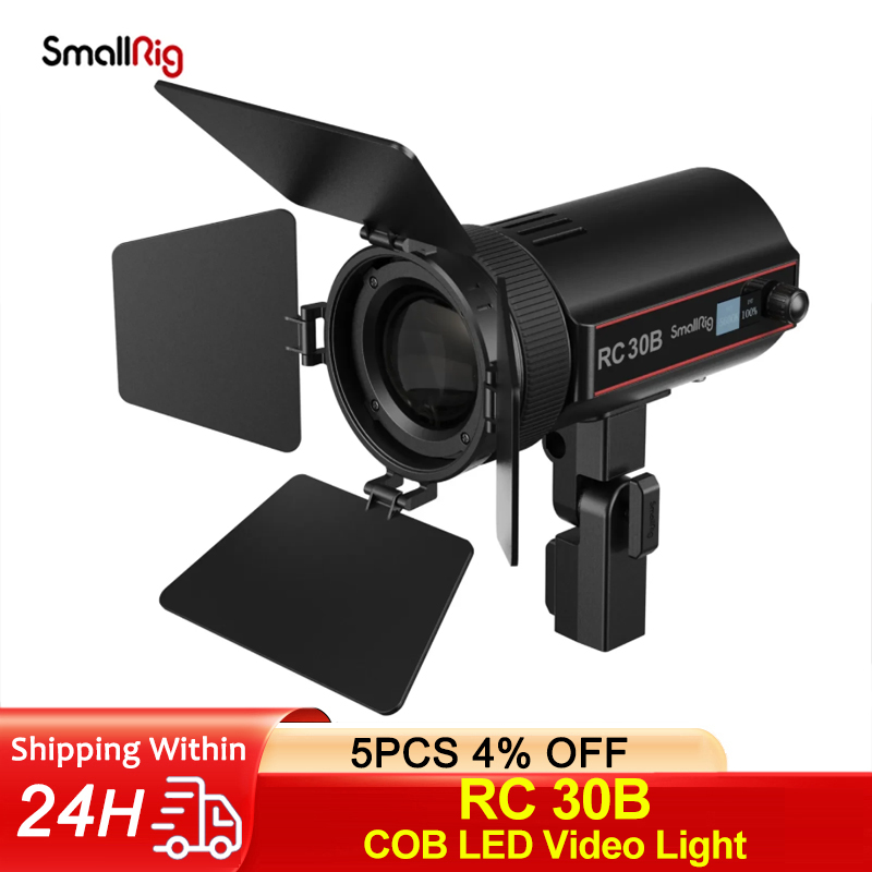 SmallRig RC 30B COB ビデオライト 30W - Photography Lighting System のレビューと価格